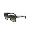 Victoria Beckham VB672S Sonnenbrillen 010 black havana - Produkt-Miniaturansicht 3/4