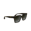 Gafas de sol Victoria Beckham VB672S 321 striped khaki havana - Miniatura del producto 2/4