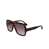 Lunettes de soleil Victoria Beckham VB673S 215 tortoise - Vignette du produit 3/4