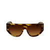 Lunettes de soleil Victoria Beckham VB676S 224 striped tobacco - Vignette du produit 1/4