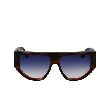 Gafas de sol Victoria Beckham VB676S 227 brown horn - Vista delantera