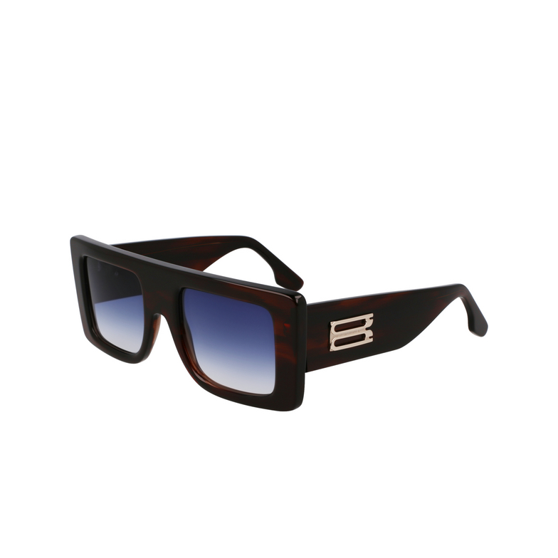 Occhiali da sole Victoria Beckham VB677S 227 brown horn - 3/4