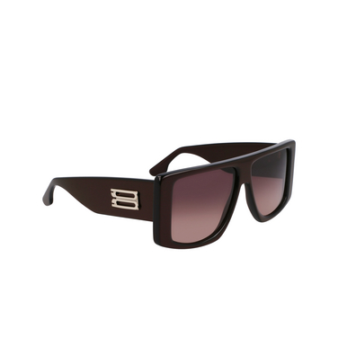 Lunettes de soleil Victoria Beckham VB678S 605 burgundy - Vue trois quarts