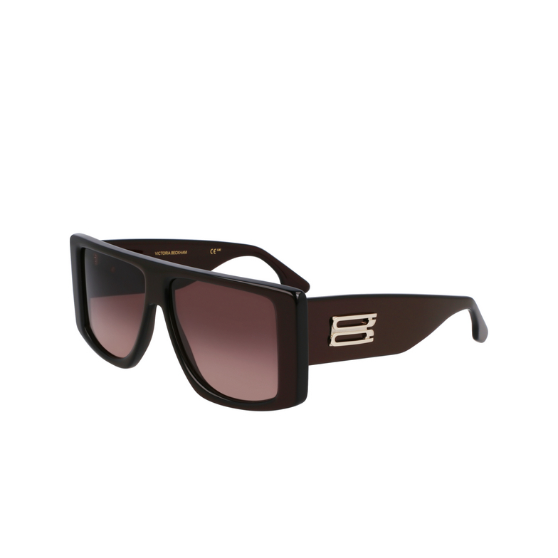 Gafas de sol Victoria Beckham VB678S 605 burgundy - 3/4