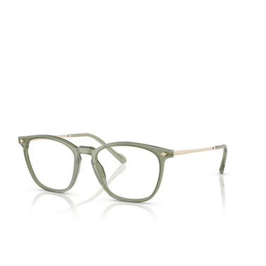 Occhiali da vista Vogue 1984C 3187 transparent green - tre quarti