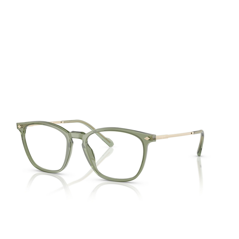 Lunettes de vue Vogue 1984C 3187 transparent green - 2/4