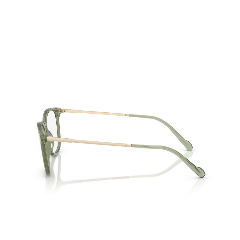 Lunettes de vue Vogue 1984C 3187 transparent green - 3/4