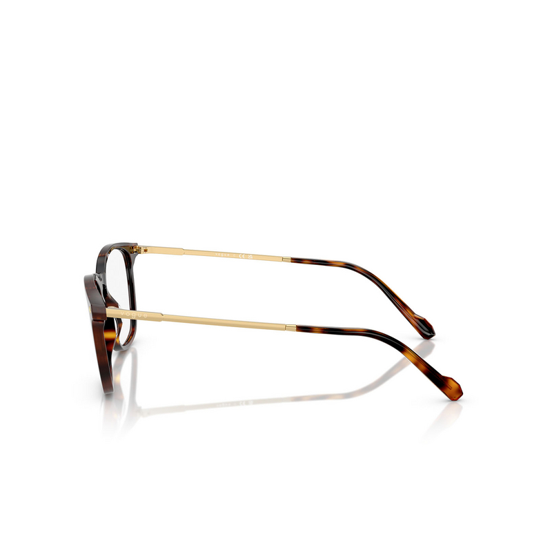 Gafas graduadas Vogue 1984C W656 dark havana - 3/4