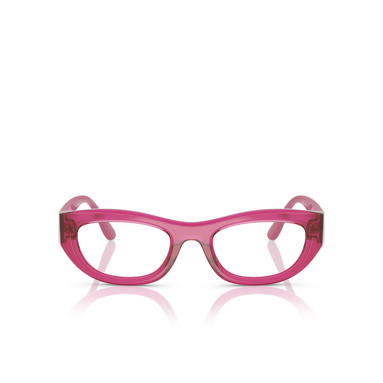 Lunettes de vue Vogue 1984C 2987 transparent fuchsia - 1/4