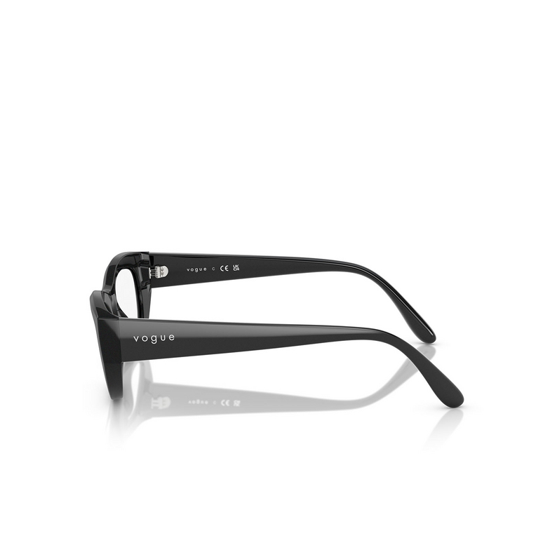 Lunettes de vue Vogue 1984C W44 black - 3/4