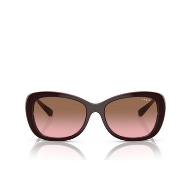 Vogue VO2943SB Sunglasses 194114 top brown / opal pink - front view