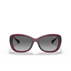 Lunettes de soleil Vogue VO2943SB 298911 transparent dark cherry - Vignette du produit 1/4