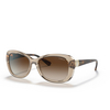 Lunettes de soleil Vogue VO2943SB 299013 transparent light brown - Vignette du produit 2/4