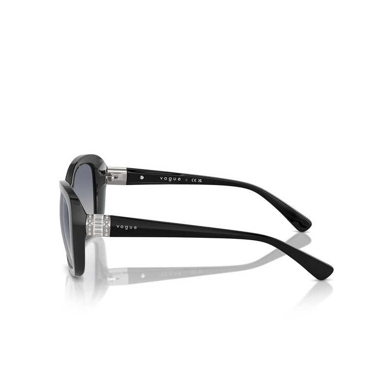 Occhiali da sole Vogue VO2943SB 31324L transparent grey - 3/4