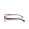 Lunettes de vue Vogue VO3845B 717S matte bordeaux - Vignette du produit 3/4