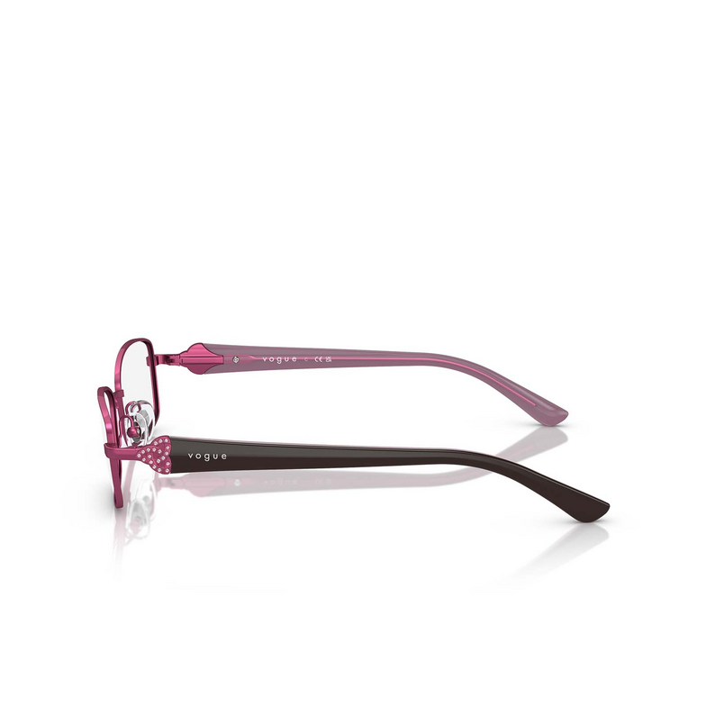 Lunettes de vue Vogue VO3845B 717S matte bordeaux - 3/4