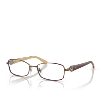 Vogue VO3845B Eyeglasses 896 brown - three-quarters view