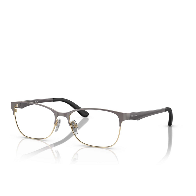 Occhiali da vista Vogue VO3940 5061 top dark grey / pale gold - 2/4