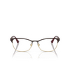 Gafas graduadas Vogue VO3987B 986 top bordeaux / pale gold - Miniatura del producto 1/4