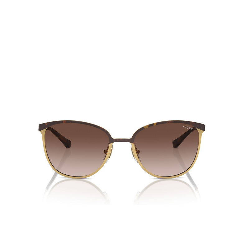 Lunettes de soleil Vogue VO4002S 507813 top havana / gold - 1/4