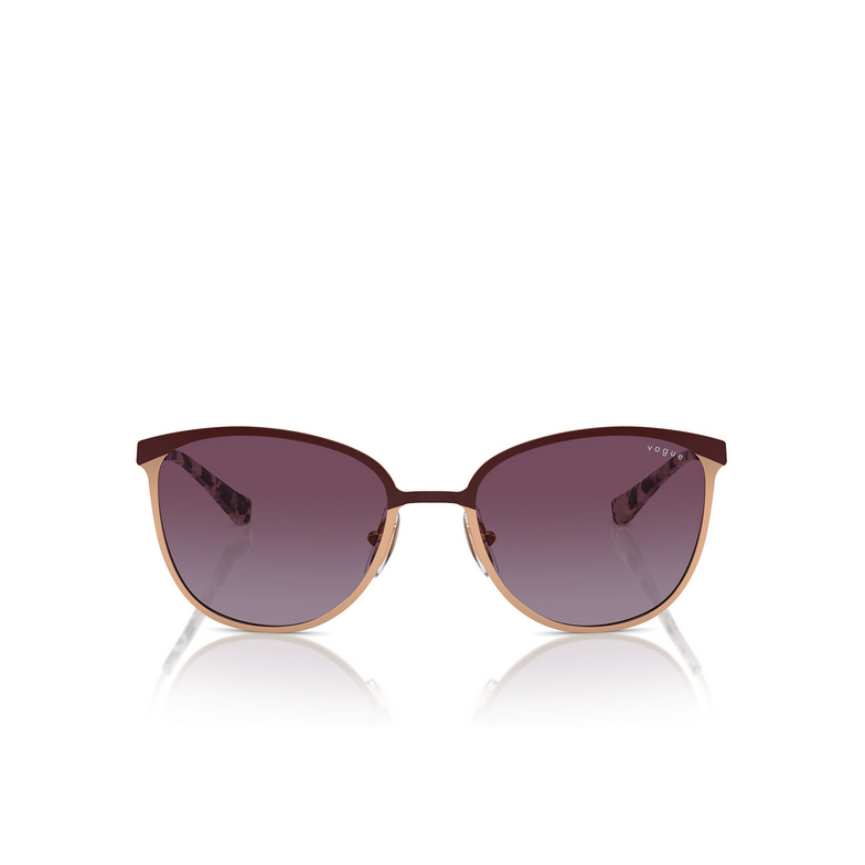 Gafas de sol Vogue VO4002S 51708H top bordeaux / rose gold - 1/4