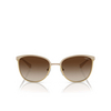 Lunettes de soleil Vogue VO4002S 996S13 top matte beige / brushed gold - Vignette du produit 1/4