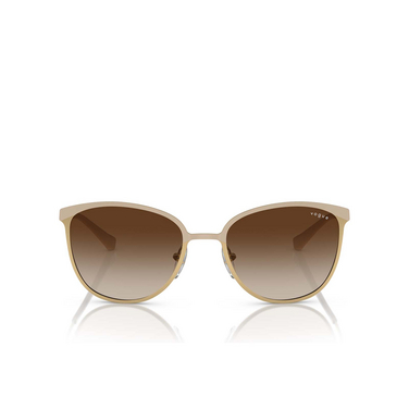 Vogue VO4002S Sunglasses 996S13 top matte beige / brushed gold - front view