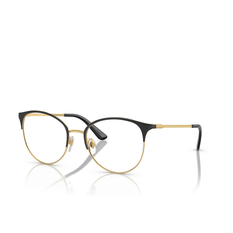 Vogue VO4108 Eyeglasses 280 top black / gold - 2/4