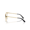 Vogue VO4108 Eyeglasses 280 top black / gold - product thumbnail 3/4