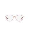 Vogue VO4124D Eyeglasses 5089 top bordeaux / matte rose gold - product thumbnail 1/4