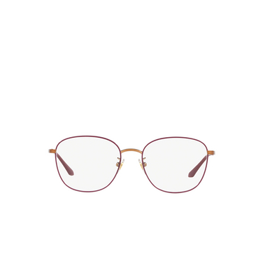 Gafas graduadas Vogue VO4124D 5089 top bordeaux / matte rose gold - Vista delantera