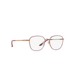 Lunettes de vue Vogue VO4124D 5089 top bordeaux / matte rose gold - Vignette du produit 2/4