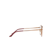 Lunettes de vue Vogue VO4124D 5089 top bordeaux / matte rose gold - Vignette du produit 3/4