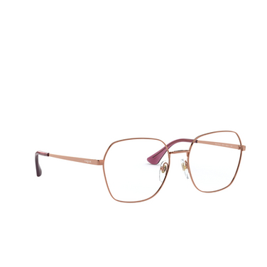 Lunettes de vue Vogue VO4170D 5075 rose gold - Vue trois quarts