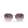 Lunettes de soleil Vogue VO4198S 280/36 top red / gold - Vignette du produit 1/4