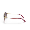 Lunettes de soleil Vogue VO4198S 280/36 top red / gold - Vignette du produit 3/4