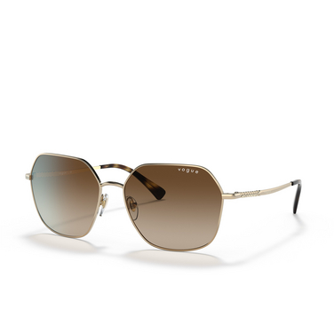 Vogue VO4198S Sunglasses 848/13 pale gold - three-quarters view