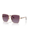 Vogue VO4199S Sunglasses 51708H top bordeaux / rose gold - product thumbnail 2/4