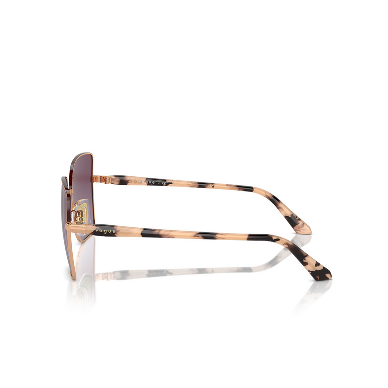 Lunettes de soleil Vogue VO4199S 51708H top bordeaux / rose gold - 3/4