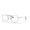 Gafas graduadas Vogue VO4209 5141 top purple / pale gold - Miniatura del producto 2/4