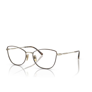 Vogue VO4273 Eyeglasses 5078 top havana / pale gold - three-quarters view