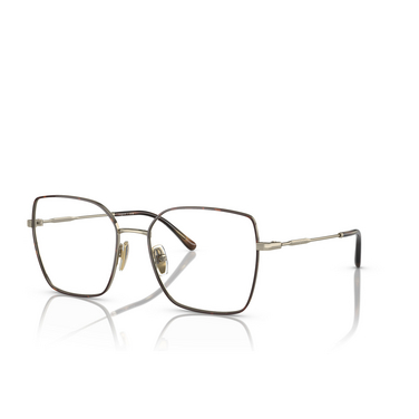 Vogue VO4274 Eyeglasses 5078 top havana / pale gold - three-quarters view