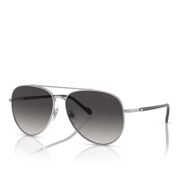 Vogue VO4290S Sunglasses 323/8G silver - three-quarters view