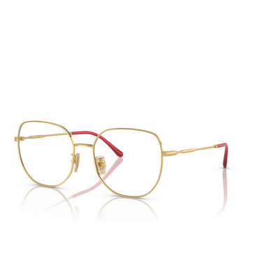 Vogue VO4296D Eyeglasses 280 gold - three-quarters view