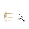 Vogue VO4301D Eyeglasses 352 top black / gold - product thumbnail 3/4