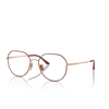 Lunettes de vue Vogue VO4301D 5089 top fuchsia / matte rose gold - Vignette du produit 2/4