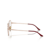 Lunettes de vue Vogue VO4301D 5089 top fuchsia / matte rose gold - Vignette du produit 3/4