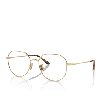 Vogue VO4301D Eyeglasses 848 pale gold - three-quarters view