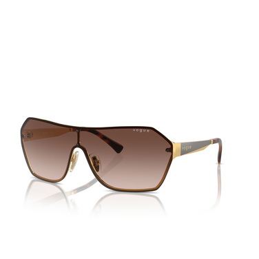 Vogue VO4302S Sunglasses 280/13 gold - three-quarters view