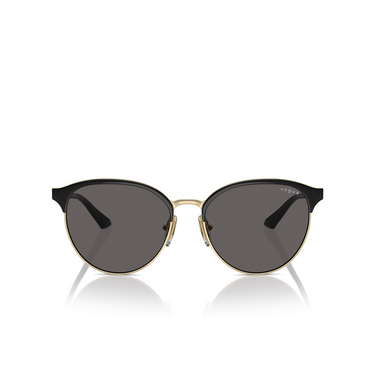 Vogue VO4303S Sunglasses 352/87 top black / pale gold - front view